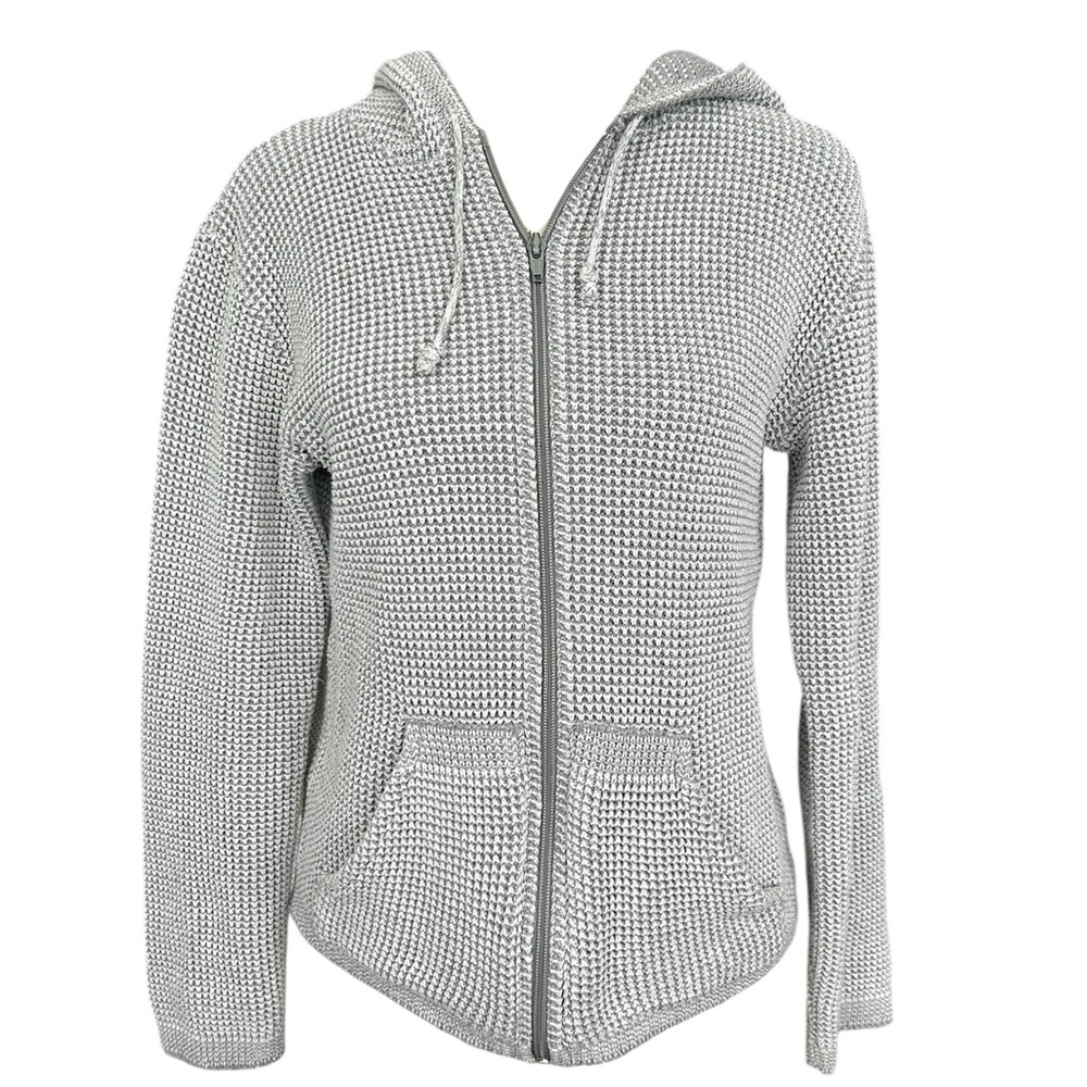 Grigoropoyloy Athanasia Made in Greece unique waffle weave hoodie size XS-S